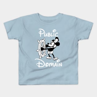 Public Domain Kids T-Shirt